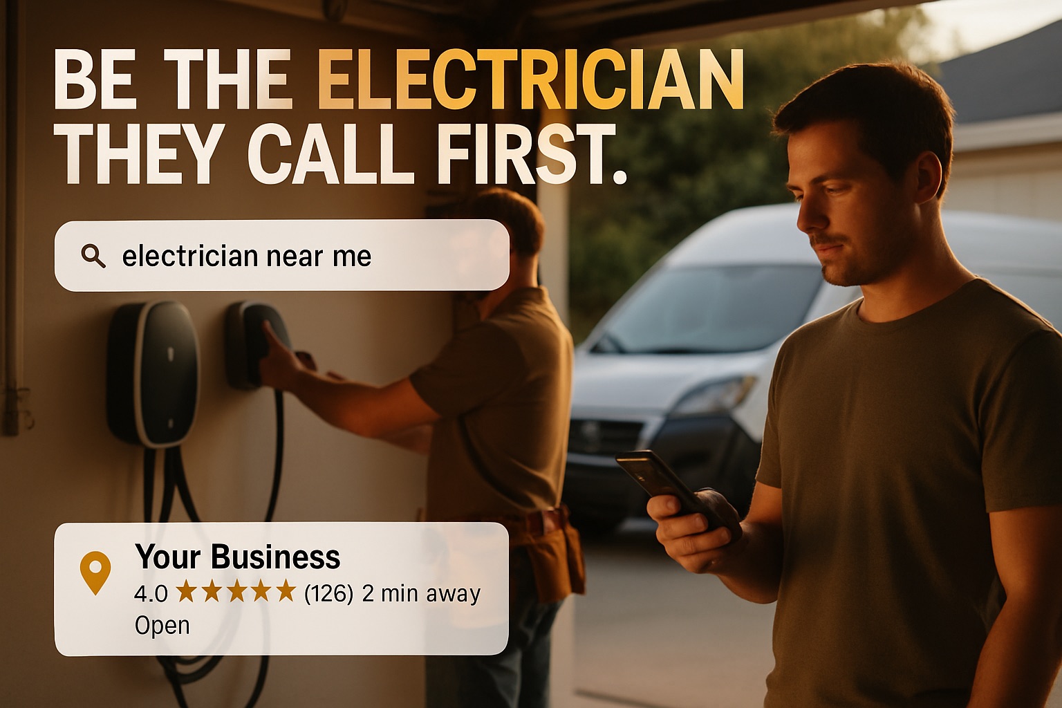 Your electrical business ranked #1 on Google for 'electrician Vancouver'